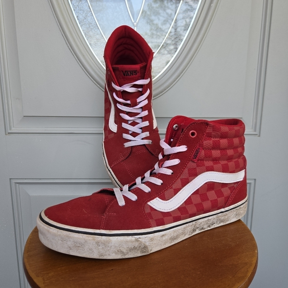 VANS Filmore High Top Check Sneaker